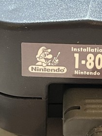 Vtg Nintendo 64 N64 NUS-001 (USA) Console CONTROL DECK w/charger NUS-002 (USA)