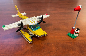 Lego 3178 - Seaplane - Complete with Instructions