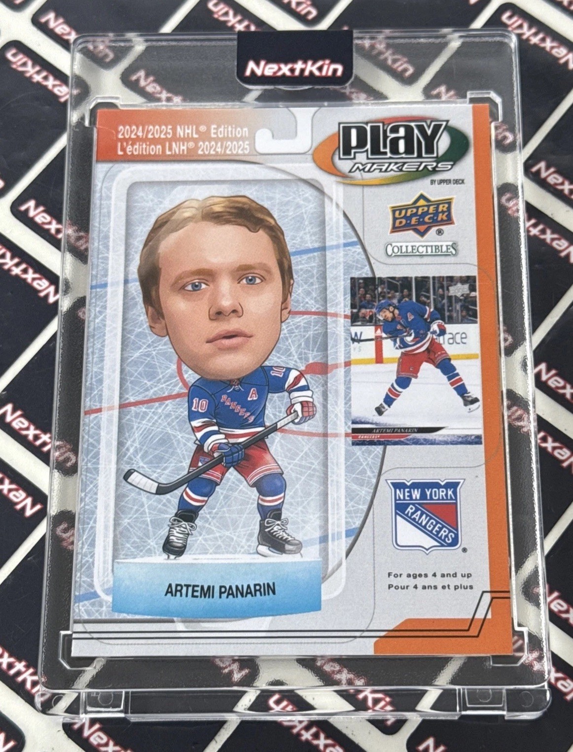 2024-25 UPPER DECK EXTENDED ARTEMI PANARIN PLAY MAKERS CARD #PM-13 SP NY RANGERS
