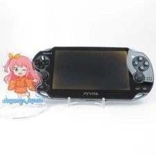 【Good】Sony PS Vita PCH-1000 Crystal Black Wi-Fi Model Console only #NET1105/03
