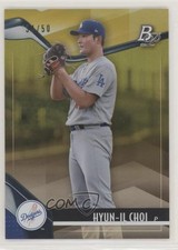 2021 Bowman Platinum Top Prospects Gold 34/50 Hyun-il Choi #TOP-74 5ox