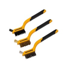 Roughneck Mini Wire Brush Set 3 Piece