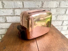 Vtg Rare Copper Toastmaster 1B14 Toaster | Copper Art Deco Toaster
