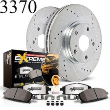 Kit de pastillas de freno y rotor Power Stop kit de actualización de camión y remolque trasero K5203-36 Powerstop