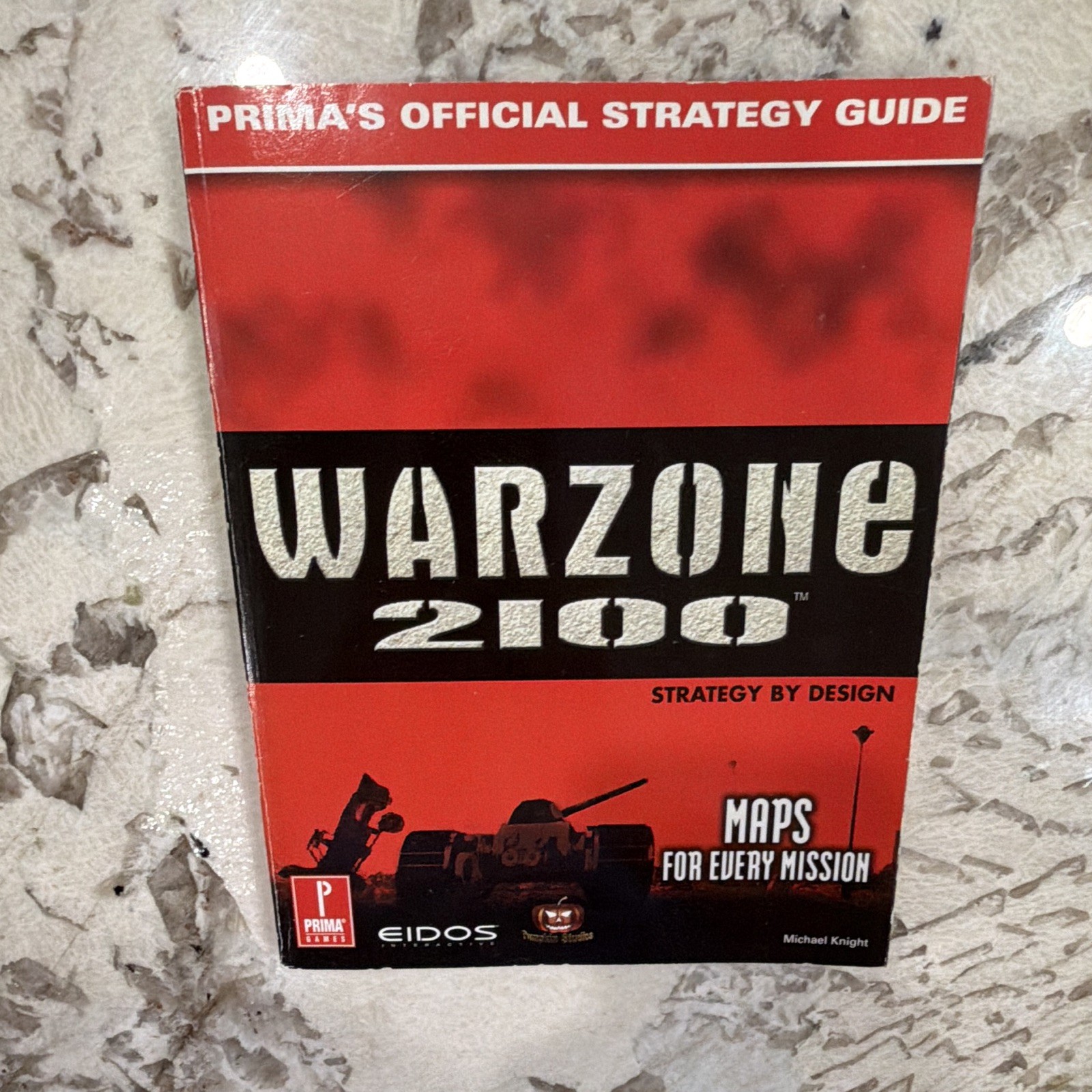 Warzone 2100 Official Strategy Guide Prima Games Video Game Strategy Guide Maps