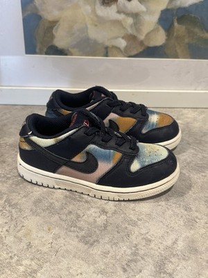 Nike Dunk Low Graffiti Navy PS Size 10C