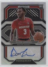 2021 Panini Prizm Draft Picks College Penmanship Silver Dejon Jarreau Auto pe8