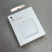 APPLE Compact Fast Charging USB Power Adapter 12 Watt White MGN03AM/A (Return)