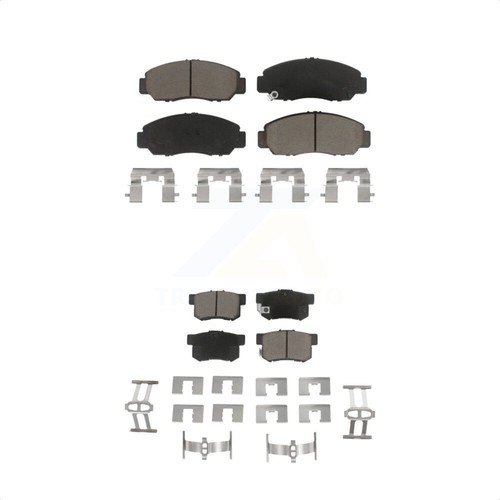 Delphi OEM Front Brake Pads For Honda Accord Civic Acura CL RL TL - Foto 6