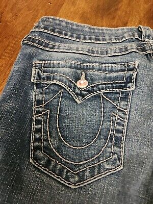 TRUE RELIGION WOMEN'S Bootcut Jeans Women's Size 31 Made in TRUE RELIGION WOMEN'S Bootcut Jeans Women's Size 31 Made in