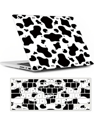 Hardcase kompatibel mit MacBook Air 13 Zoll 2020 2019 2018 Release Cow Print