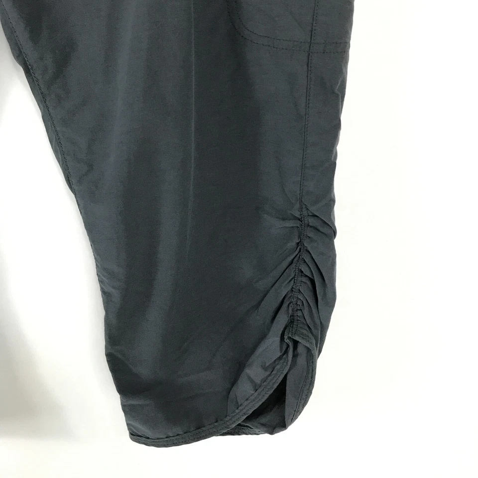 Capri de senderismo Woolrich para mujer talla grande 14 gris recortado acanalado carga viaje Foto 3 de 4