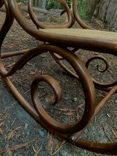 Thonet Vintage Art Deco Bentwood Cane Rocking Chair