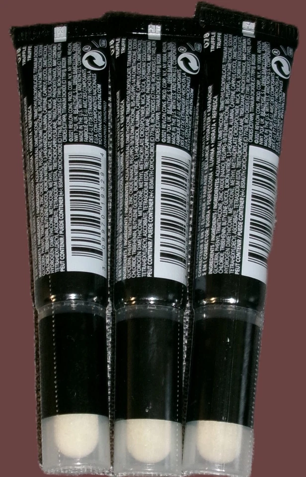 Revlon ColorStay Skin Awaken 5-In-1 Concealer 078 Truffle w/ Caffeine Lot of 3 - Image 2 of 2