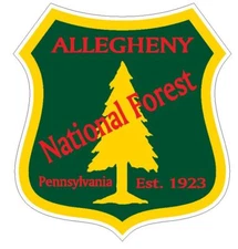 Allegheny National Forest Sticker R3194 Pennsylvania YOU CHOOSE SIZE