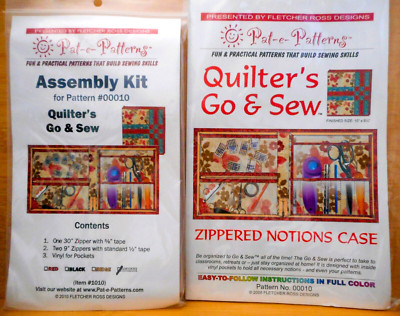 Pat-e-Patterns Quilters Go & Sew + Assembly Kit #00010 NEW #15