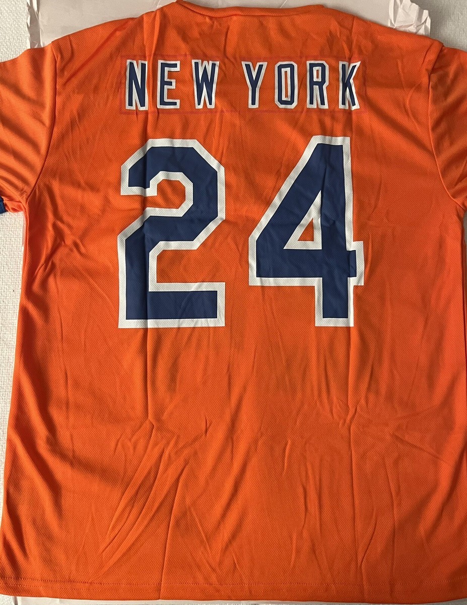 NY METS FOOTBALL JERSEY SGA LARGE MLB BASEBALL CITI FIELD 8/18