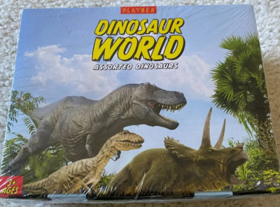 Playbea Dinosaur World Assorted Dinosaurs Figures Set