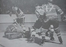 PRINT HOCKEY PICTURE BOSTON BRUINS FLEMING MACKELL