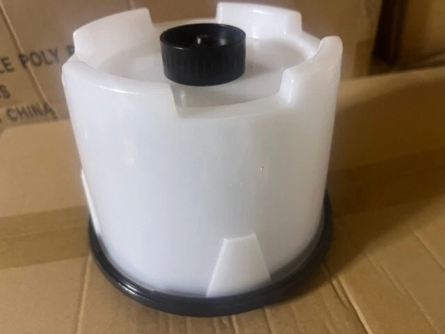 6 PCS 50-Disc CD DVD Blu-Ray Heavy Duty Cake Box /Spindle, White/Black PSC120 - Image 2 of 4