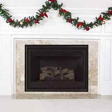 Fireplace Screen Safe Mesh GateFireplace Mesh Screen Curtain Fireplace Safe B