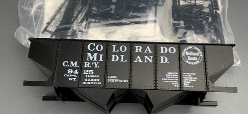 Tolva de 2 bahías escala O Intermountain USRA 55 toneladas Colorado Midland #9425 kit O2596 | Zustand: New