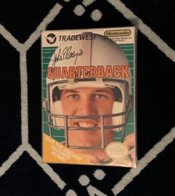 John Elway's Quarterback (Nintendo NES) Complete in Box NR MINT CIB