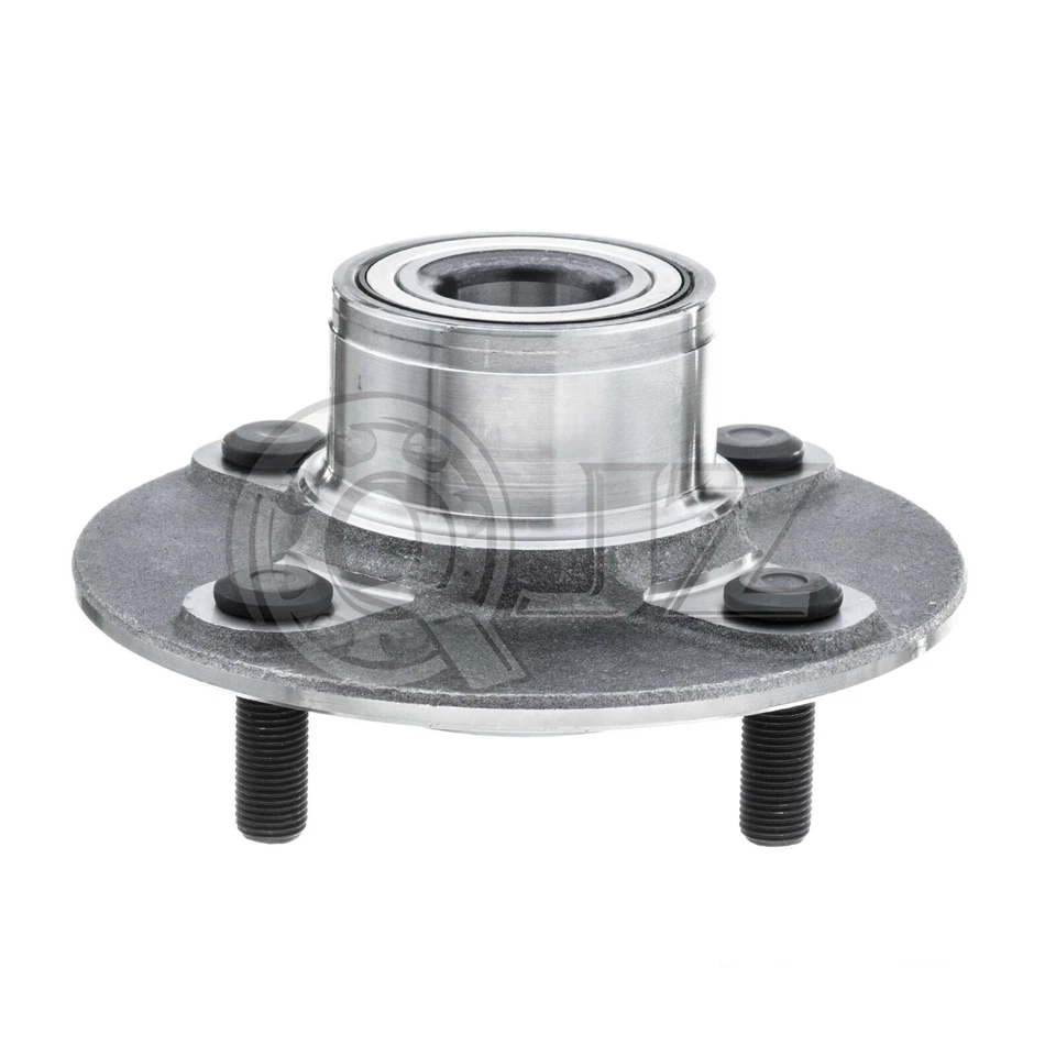 [TRASERO (cantidad 2)] Conjunto de cubo de rueda para Nissan Almera 2001-2005 modelo tracción delantera sin ABS Foto 3 de 4