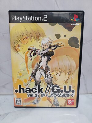 .hack G.U. Vol. 3 CIB Sony Playstation PS2 Region Locked Game