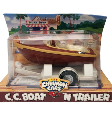 1999 The Chevron Cars C. C. Boat  N Trailer Techron
