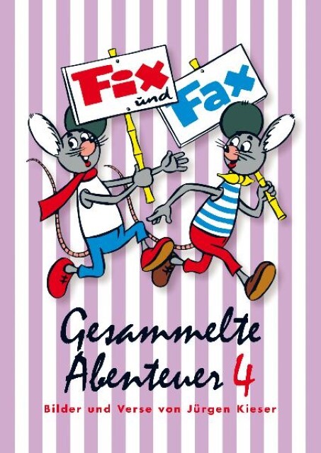 Thumbnail - Gesammelte Abenteuer 04. Fix Und Fax Jürgen Kieser