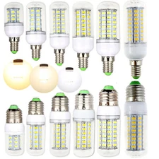 10X LED Corn Light Bulbs Screw E12 E27 G9 GU10 White Lamp 6W 12W 15W 110V 120V