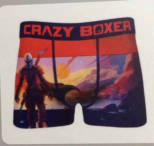3er Pack Star Wars Herren Crazy Boxershorts Mandalorian Größe L Neu mit Karton - Bild 2 von 6