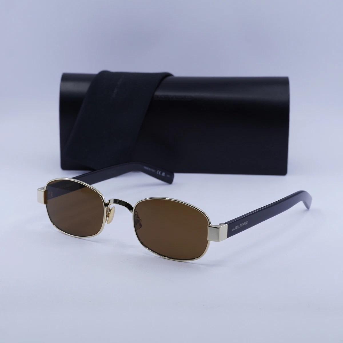 Saint Laurent Gold Sunglasses for Women for sale | eBay