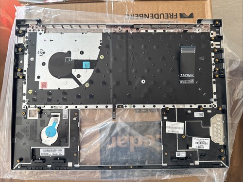 genuine HP EliteBook 840 845 G9 Upper Case Palmrest+Backlit keyboard N09058-001 - Picture 2 of 3