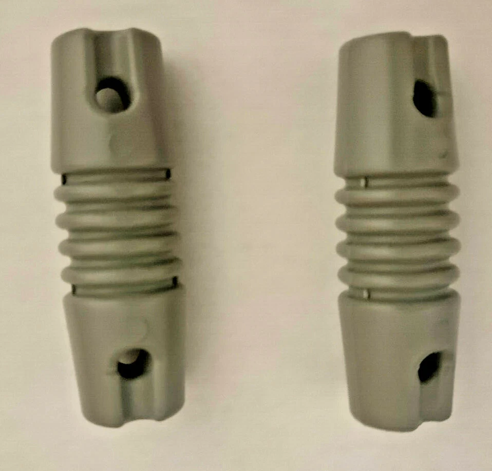 Aisladores de antena (2) Hamón onda corta CB alta calidad fuerte en blanco negro o gris Foto 3 de 3