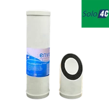 4C Catalytic Carbon + KDF55 + PP Sediment Composite Filter Cartridge 10x2.5