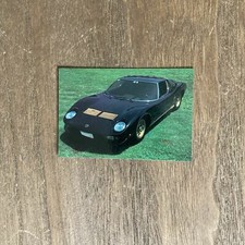 Lamborghini MIURA P400S Super car card Rare Japanese vintage F/S