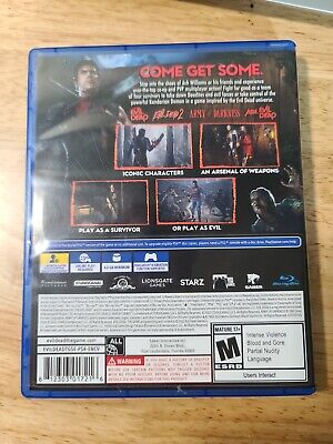 USED - PS5 - Evil Dead: The Game (PS5, 2022) - Game Case & Disc