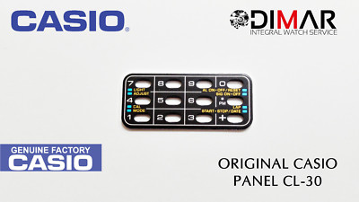 VINTAGE CASIO ORIGINAL PANEL/KEYBOARD COVER FOR CASIO CL-30
