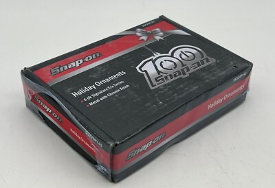 SNAP-ON TOOLS 100TH ANNIVERSARY ORNAMENT SET #SSX20P141 New | eBay
