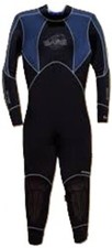 Bare 5mm Elastek, Women's Full Wetsuit Size 14 , Black and Iodine Blue
