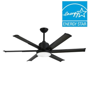Troposair Dc 6 52 Inch Ceiling Fan Reversible Motor 6 Blades Oil