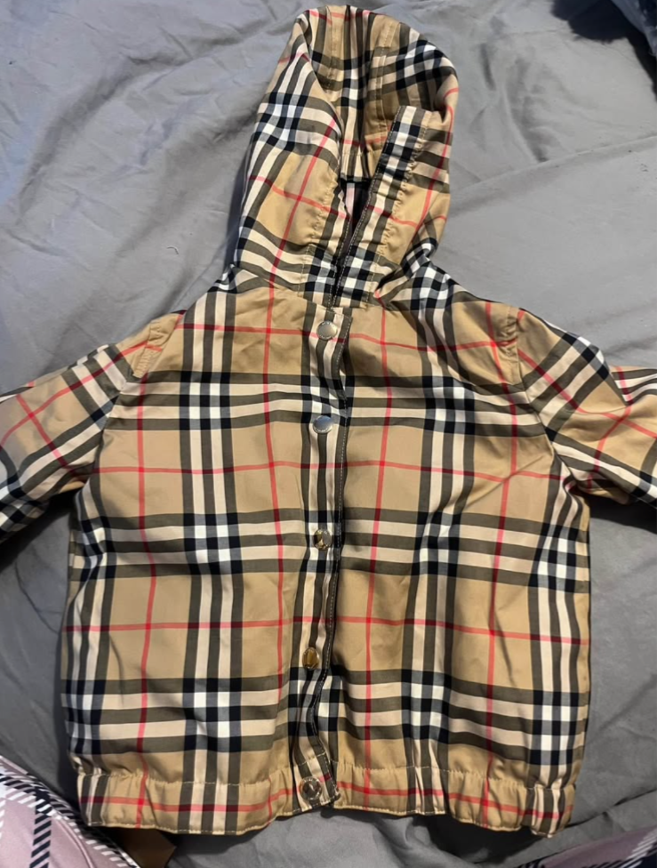 burberry boys coat UK