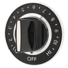 Y700854 for Whirlpool Jenn Air Range Surface Burner Eye Control Knob