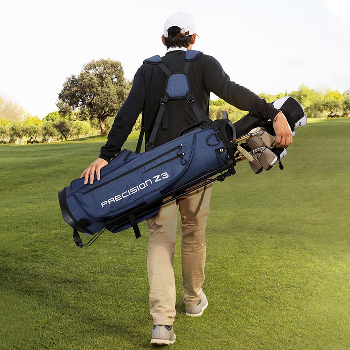 Precision Z3 Golf Lightweight Pencil Carry Sunday Golf Bag +