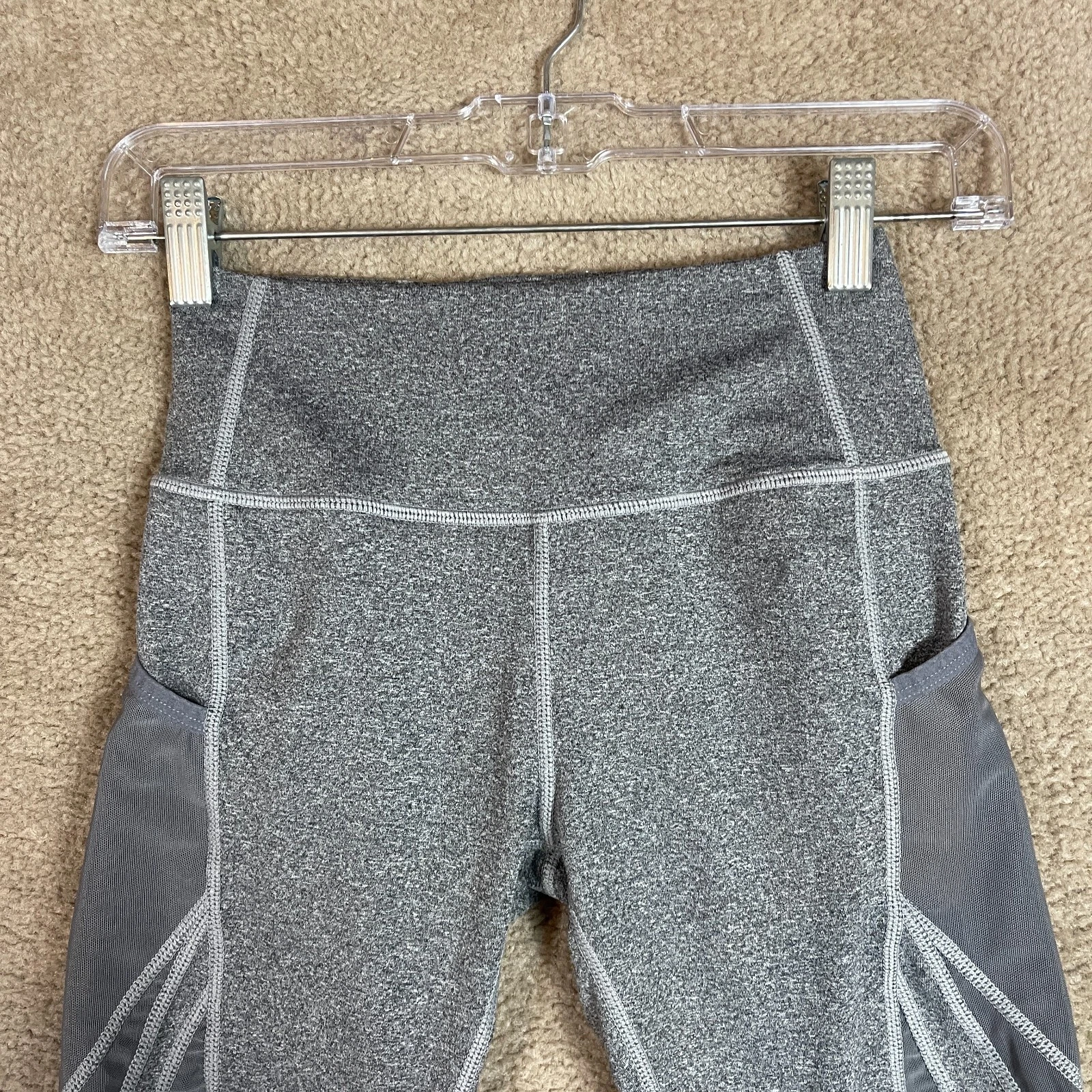 gymshark sleek sculpture cropped dry moisture side pocket leggings