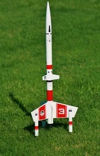 Estes Super Vega Model Rocket Clone Kit with Stickershock Decals! Laser Cut!