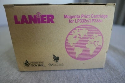 NEW Genuine Lanier LP332c LP335c Magenta or Cyan or Yellow Ink Toner Cartridge - Image 1 of 4