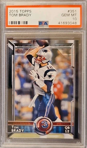2015 Topps Tom Brady #351 PSA 10 **SALE !**